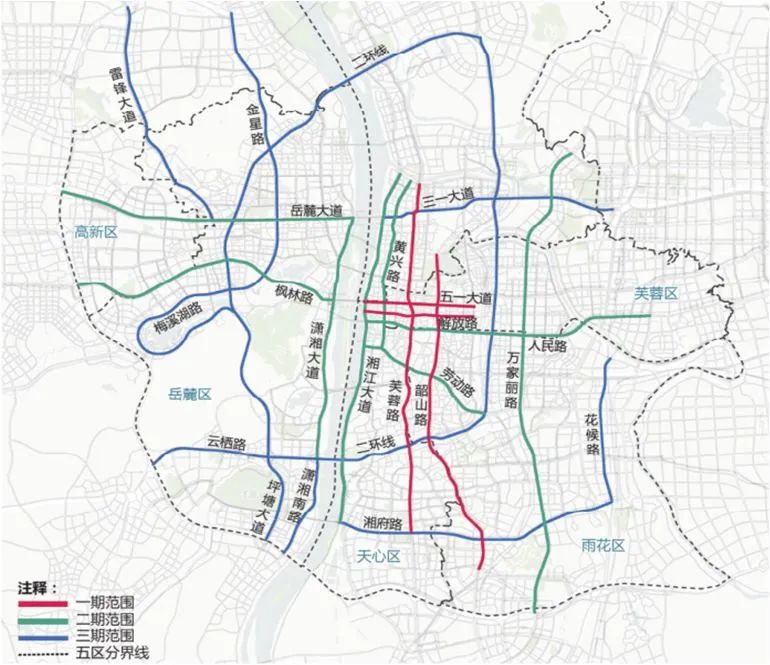 长沙首条户外广告示范街,推进长沙城市广告布局发展