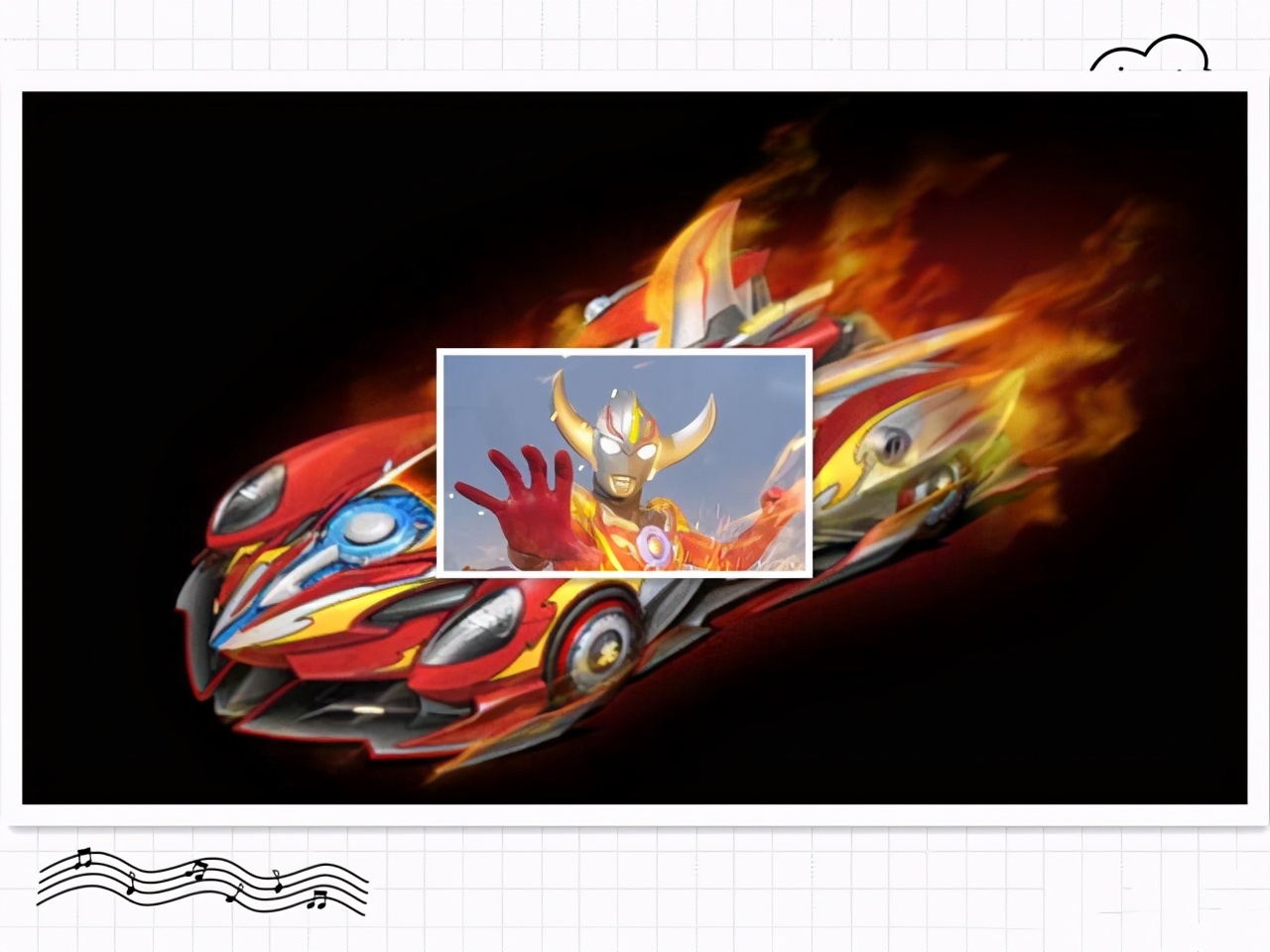 奥特曼与迪迦并肩作战,爆炎欧布对战黑暗迪迦