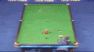 台球边库球打法技巧,台球瞄准的正确打法和技巧