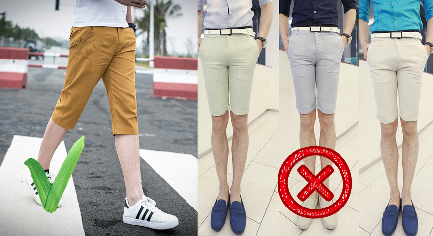 男士短裤搭配技巧明星,男士短裤搭配技巧显瘦