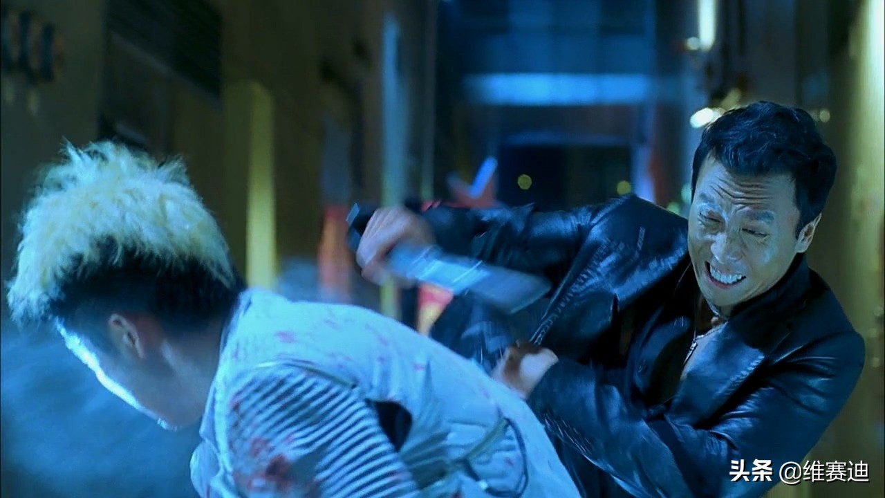 甄子丹杀破狼与吴京对打片段,棍法对决甄子丹完整版