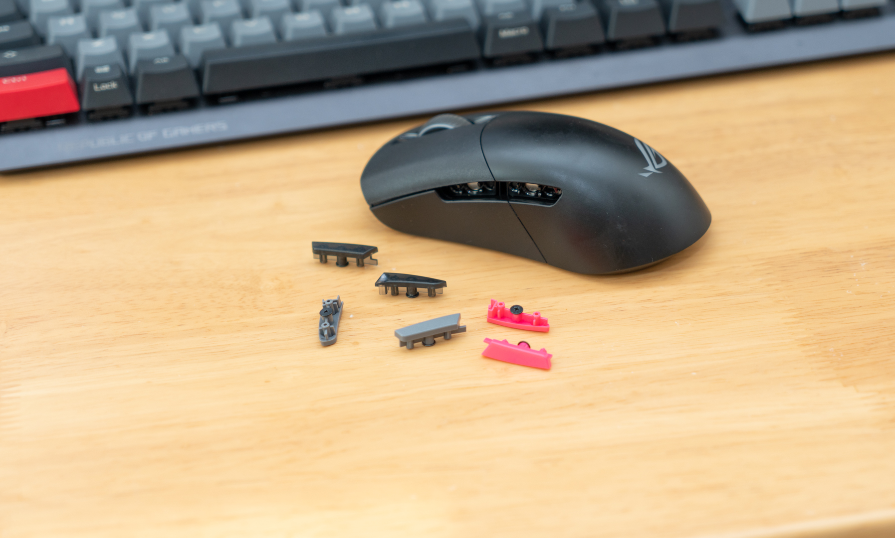 rog月刃无线鼠标,rog鼠标月刃36k开箱