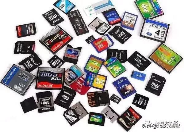 存储卡标识图解,存储卡的种类及形状