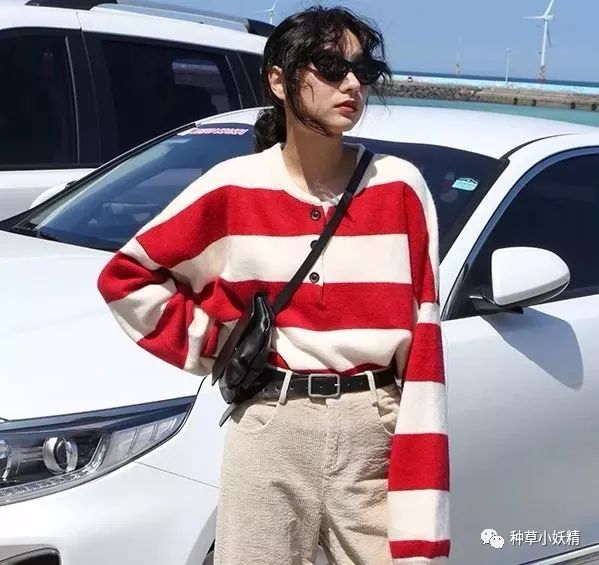 秋季必备软糯条纹毛衣超舒服,秋冬款必备毛衣视频