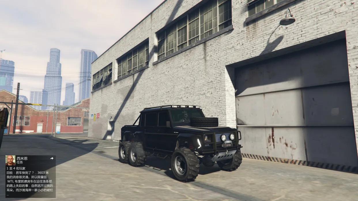 GTA5我的奔驰车库之奔驰大G