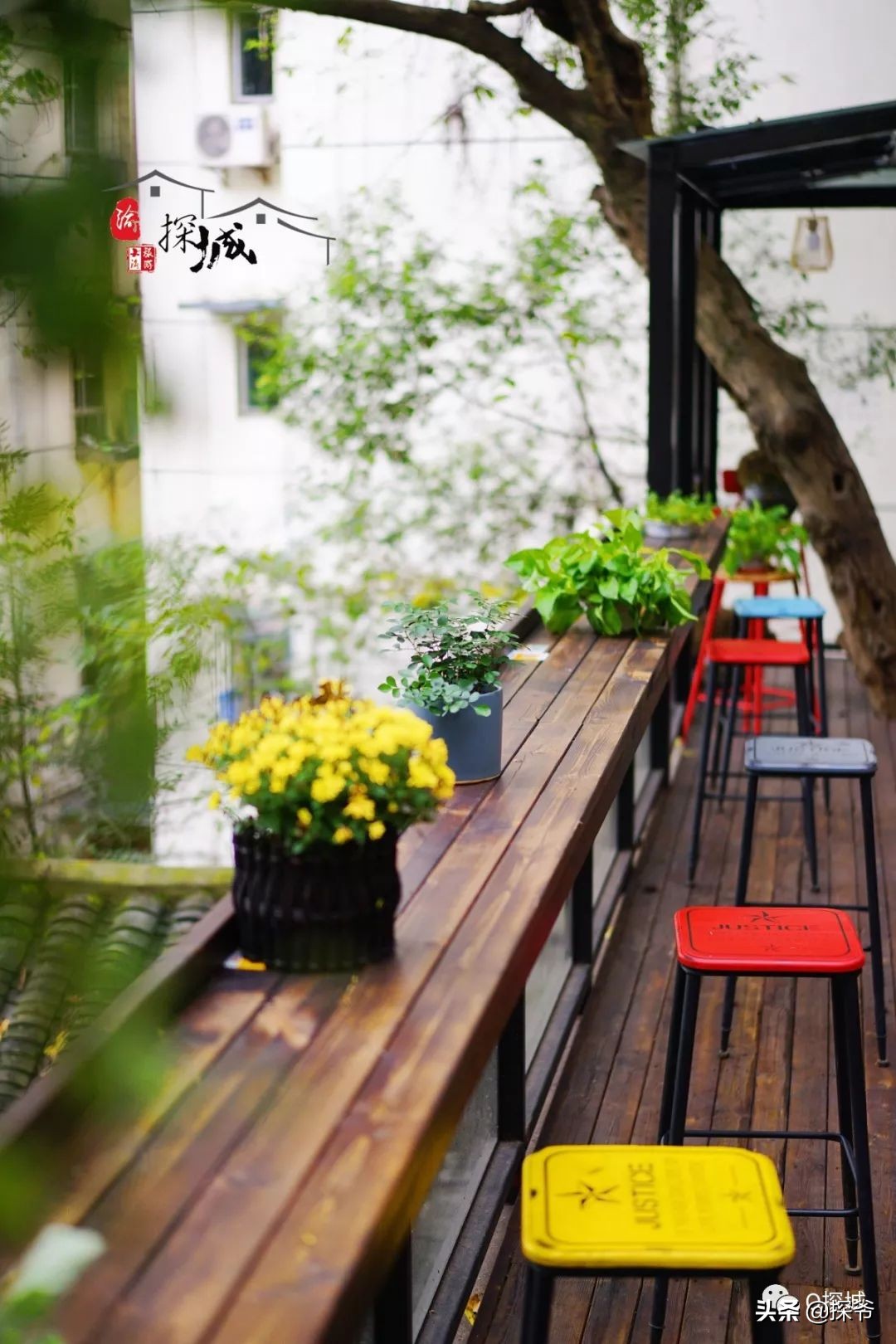 重庆山坡上喝茶,重庆山上格调露天咖啡馆