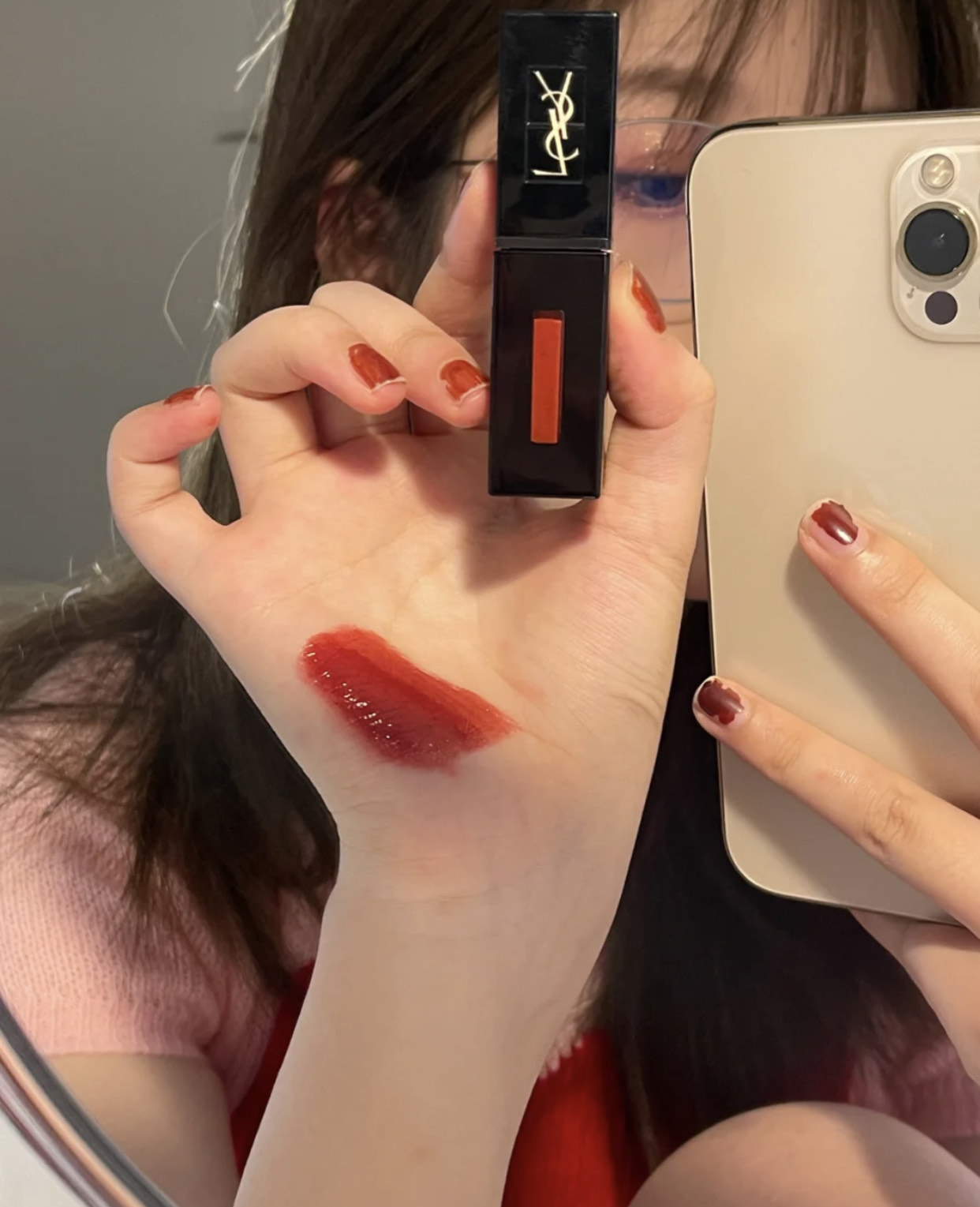 女人一辈子必备的5支口红,ysl416唇釉和阿玛尼405一样吗