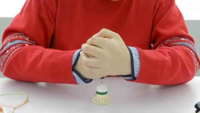 编个羽球挂坠祝福自己吧