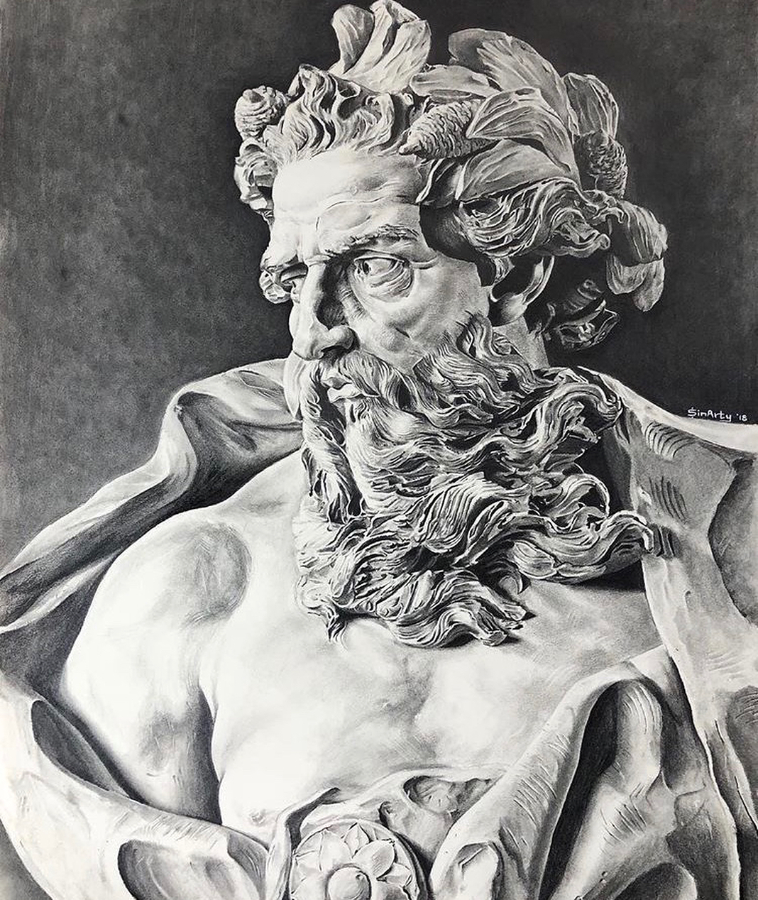 石膏头像大卫素描教程步骤,小卫石膏头像素描教程完整版