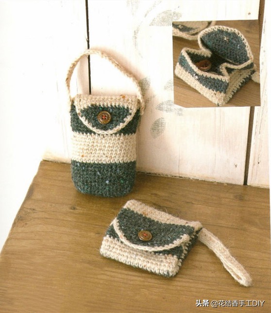 细毛线编织小饰品不用钩针超简单,用毛线编织小饰品简单不用钩针