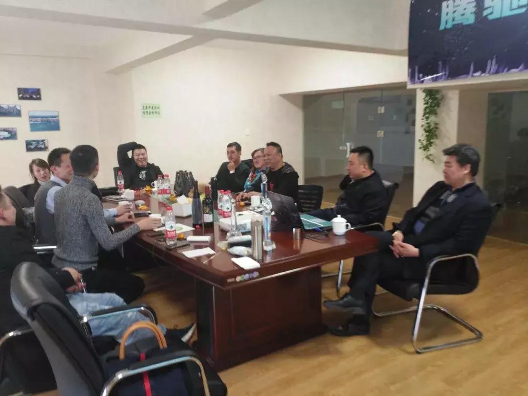 会标企业来基地考察,会企