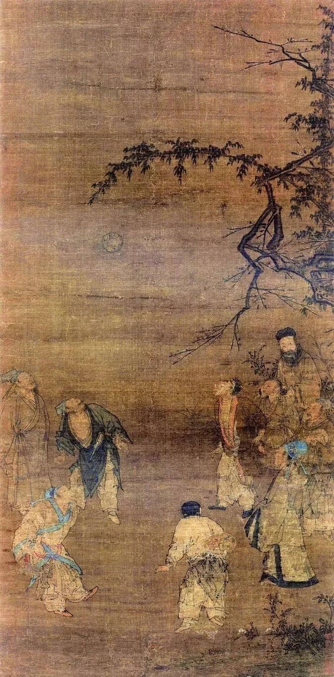 蹴鞠动态图,蹴鞠画面