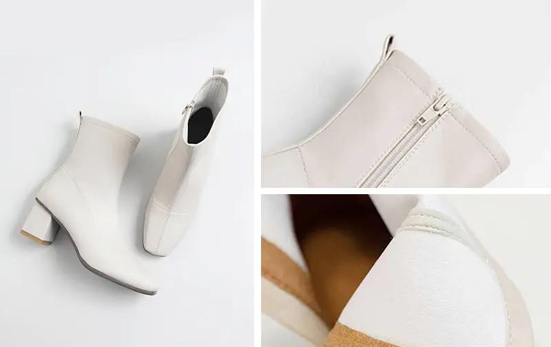 小粗腿适合的方头短靴,方头短靴和尖头短靴哪个更好搭配