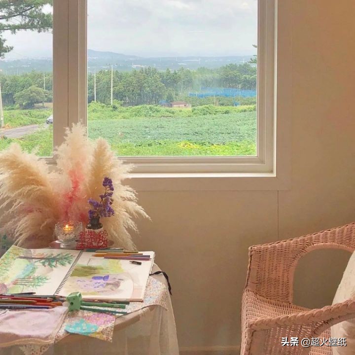 韩国高颜值小姐姐学了6年的绘画,却治愈了全网18万粉丝