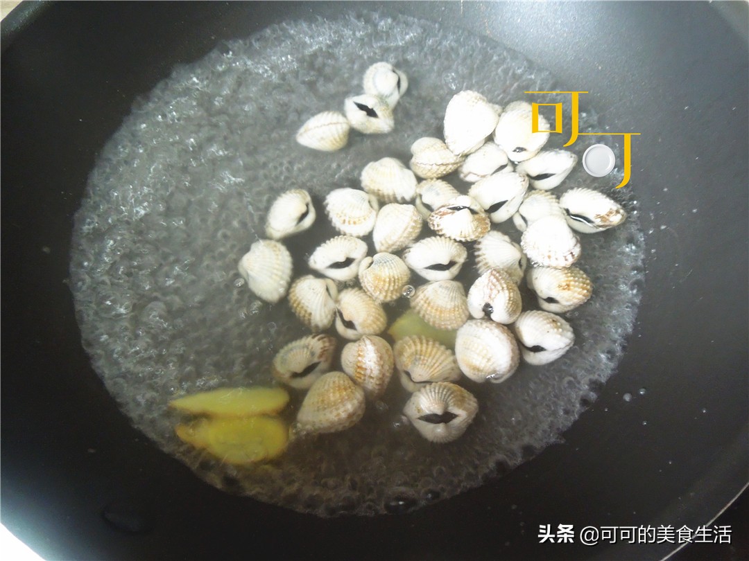 血蚶白灼,白灼血蚶做法