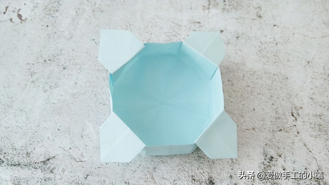 充电器收纳盒折纸大容量,折纸手工8-10岁的收纳盒