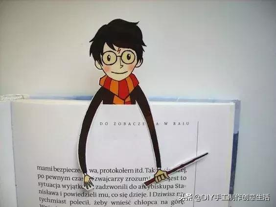 8-10岁儿童手工书签可爱猫咪书签,手工diy书签简单好看不用折纸