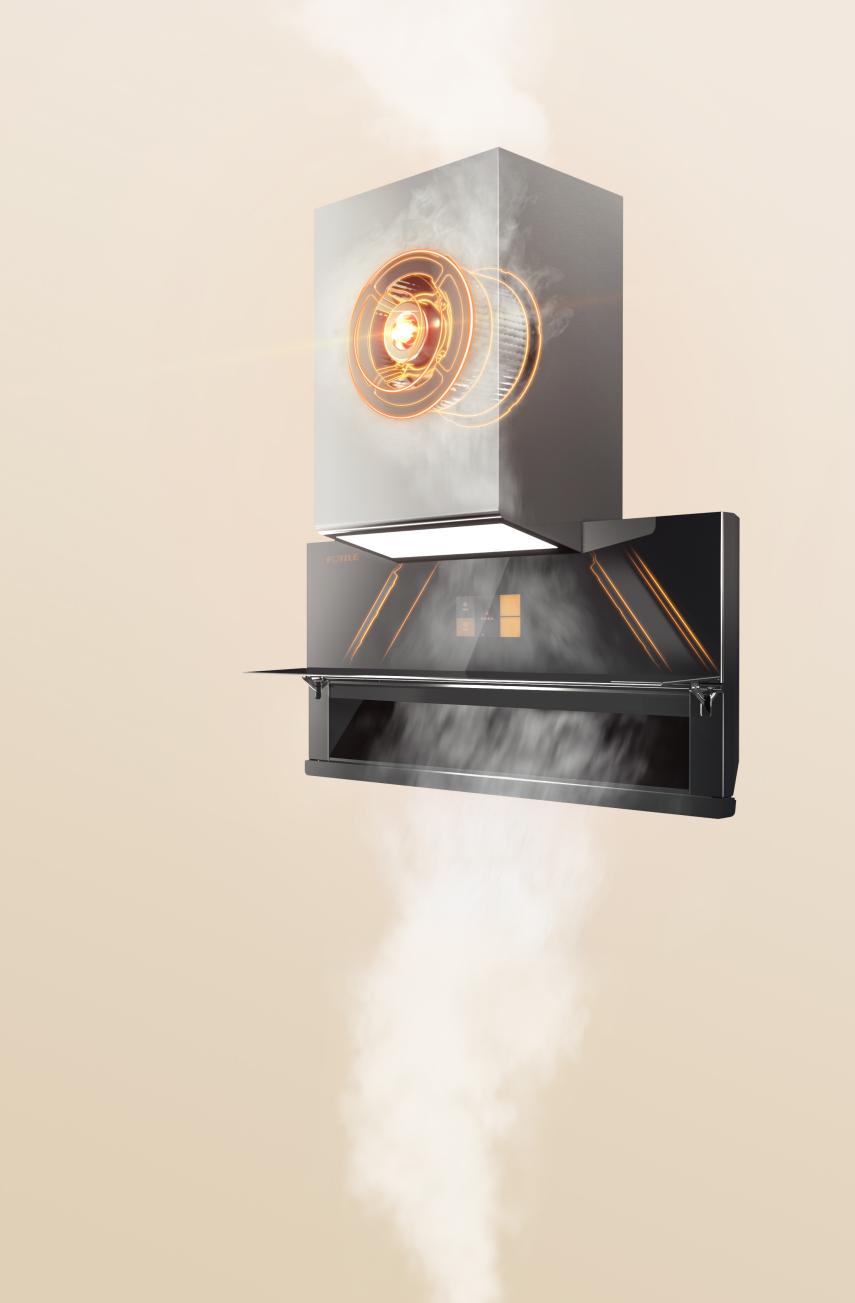 怎么设计好打理的厨房排油烟机,半开放式厨房设计油烟机