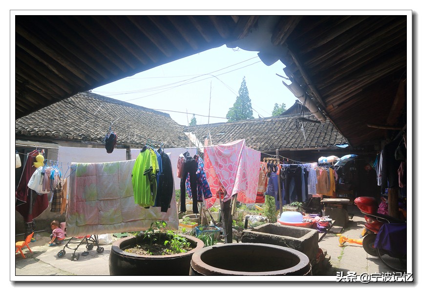 宁波北仑小港布旗岭石屋古村,大碶头古村