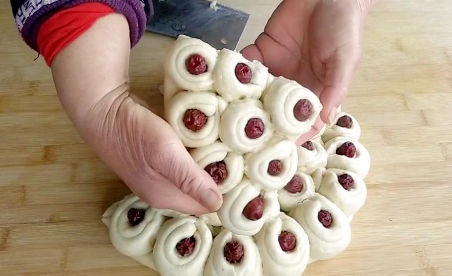 过年枣花鱼馒头怎么做,河南过年蒸的枣花馒头