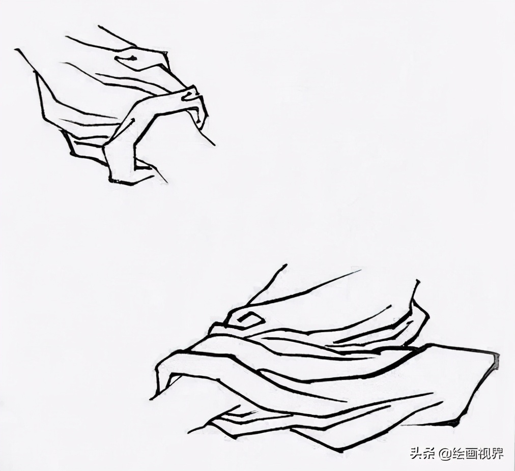 白描的基本技法步骤,中国白描技法基础入门