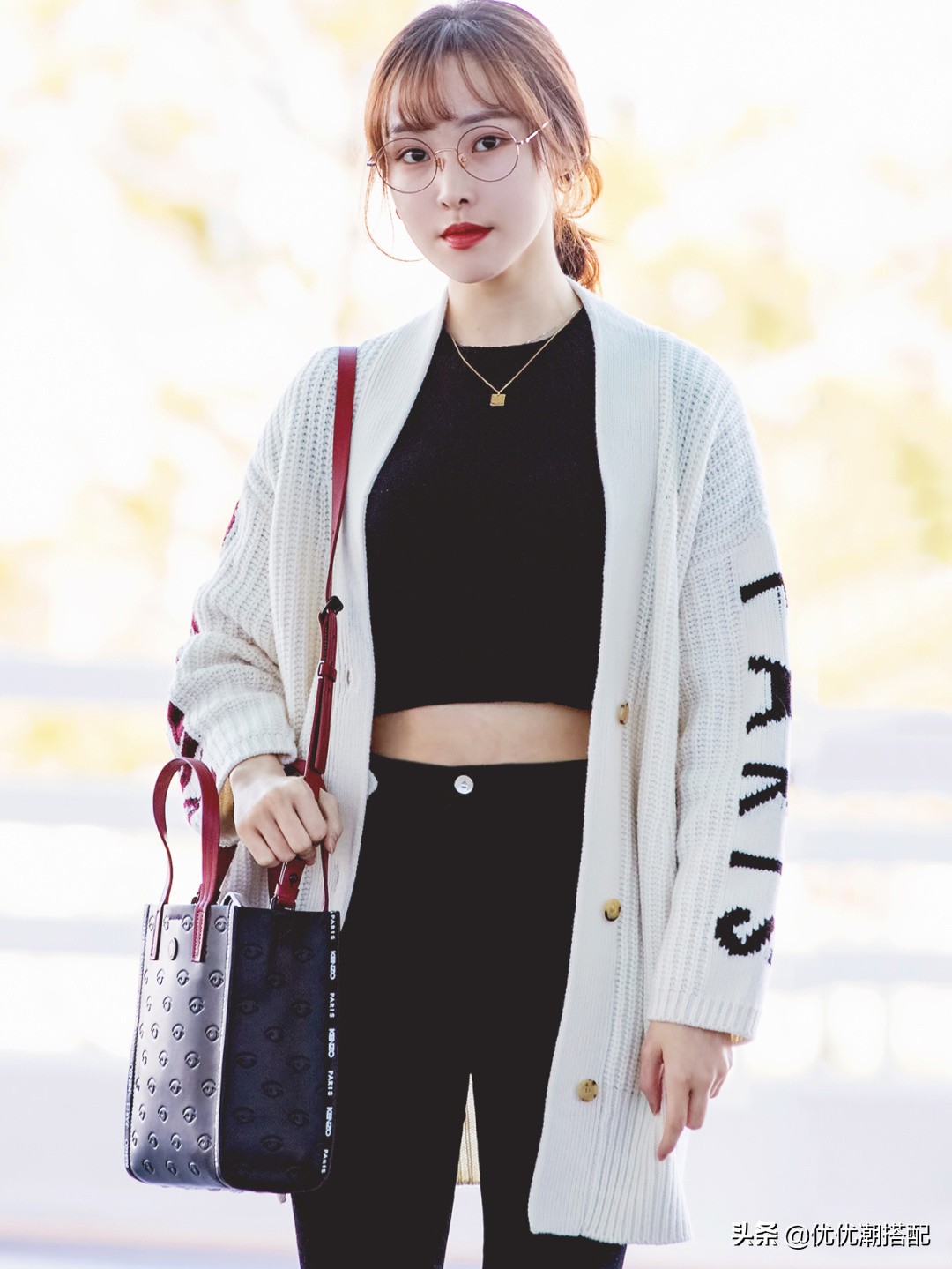 韩国显瘦显高显白服装搭配,30套最火的韩系穿搭简单又好穿