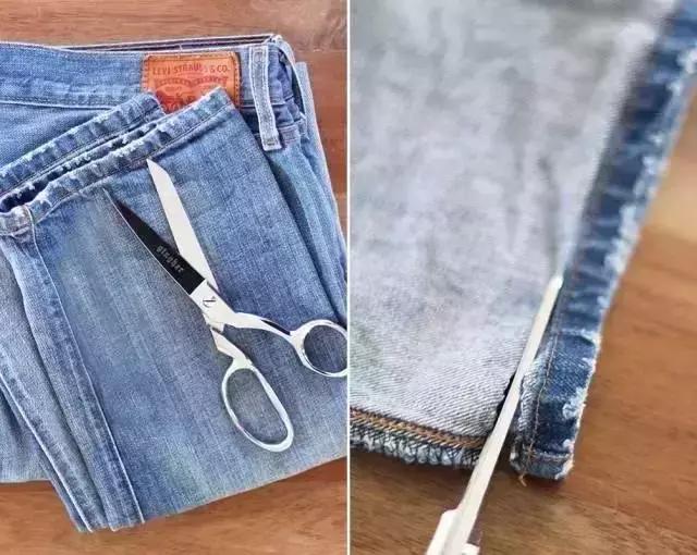 裤腰小怎么办30年老裁缝教你一招,牛仔裤腰大了怎么剪一刀改小