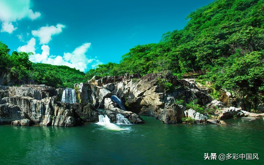 海南天然氧吧舒适景点,海南岛热带天然森林