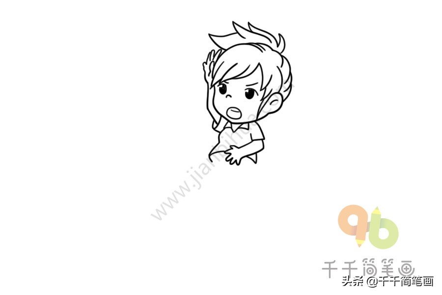 郎平朱婷画,排球朱婷简笔画