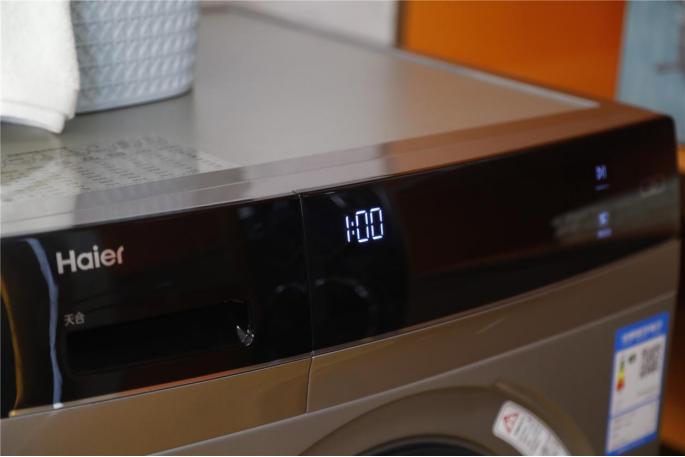 海尔晶彩洗烘一体机烘干教程,海尔洗衣机体验