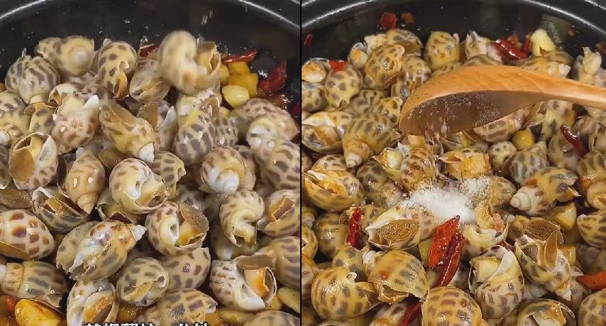 辣炒花螺肉的做法大全家常,辣炒花螺的最正宗做法