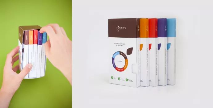 食品饮料品牌策划电商包装设计,日本高档糖果展示桶包装设计