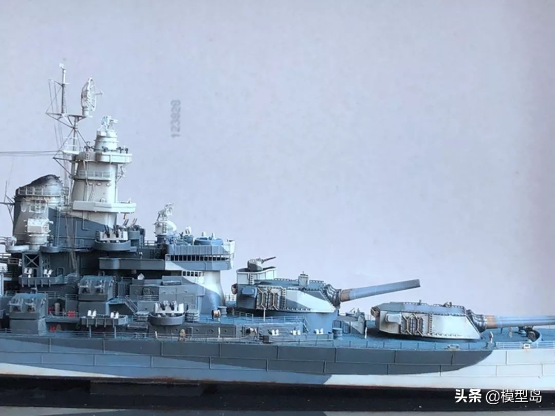 1:2000密苏里号战列舰模型,1:700密苏里号战列舰模型测评
