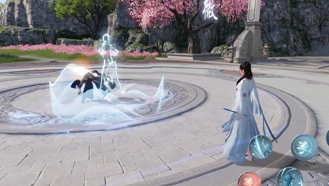 天刀手游太白技能展示,天刀手游八大门派