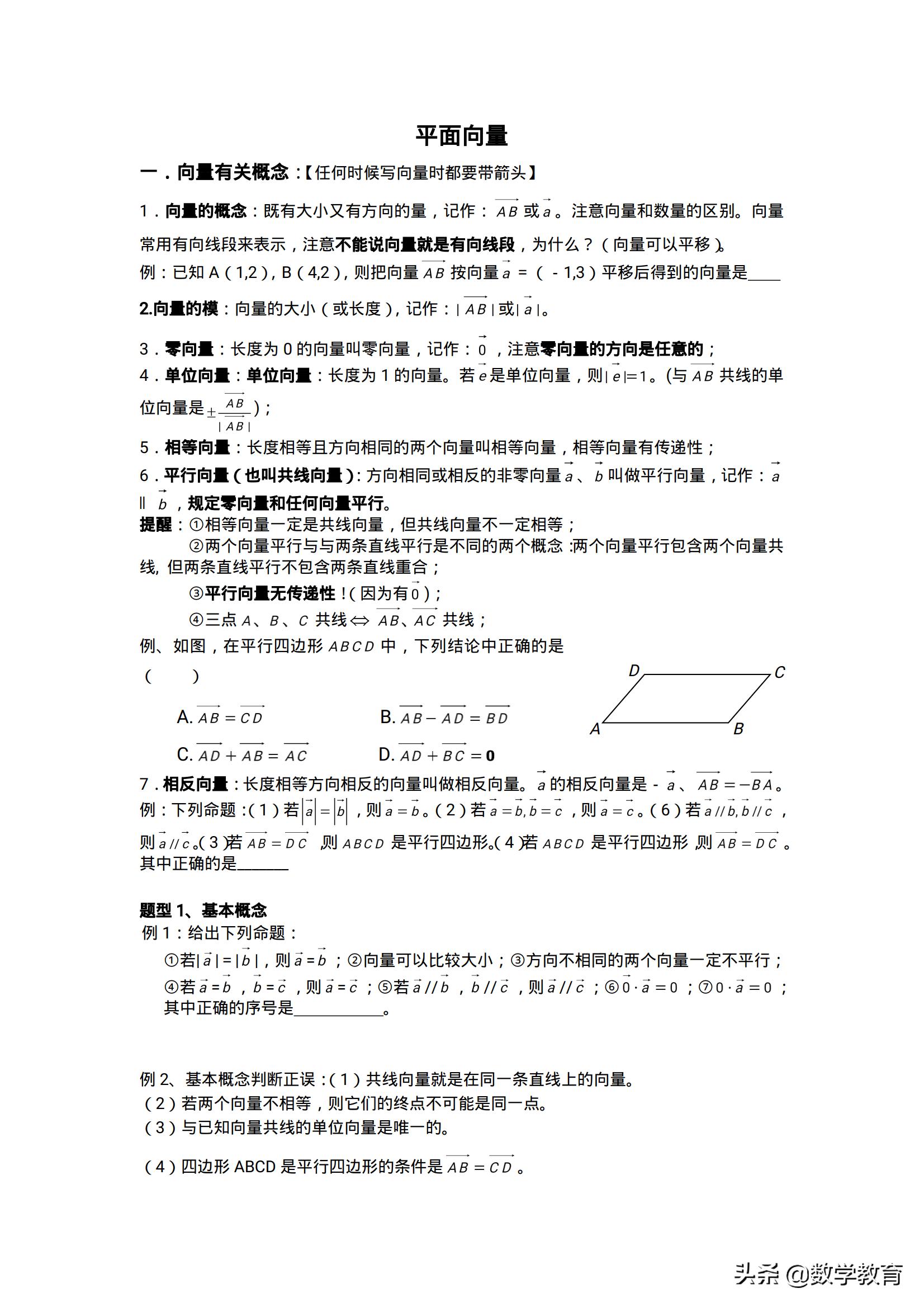 高中数学人教b版必修四目录,高中数学必修四电子版课本最新版