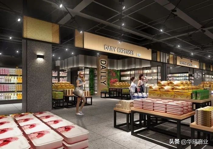 便利店超市装修效果图,小区车库超市装修效果图