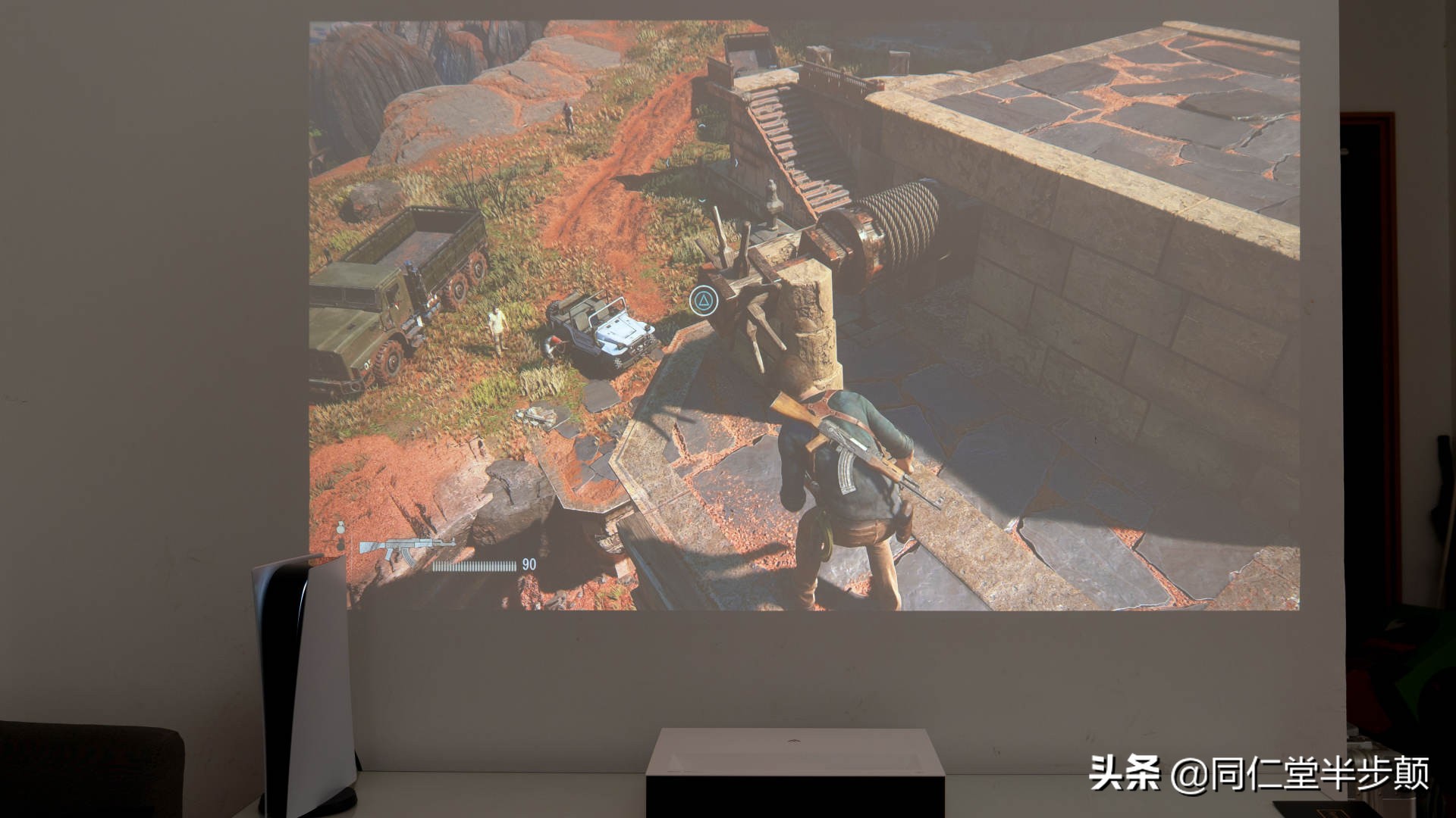 峰米c2激光电视白天效果怎么样,多功能峰米激光电视开箱