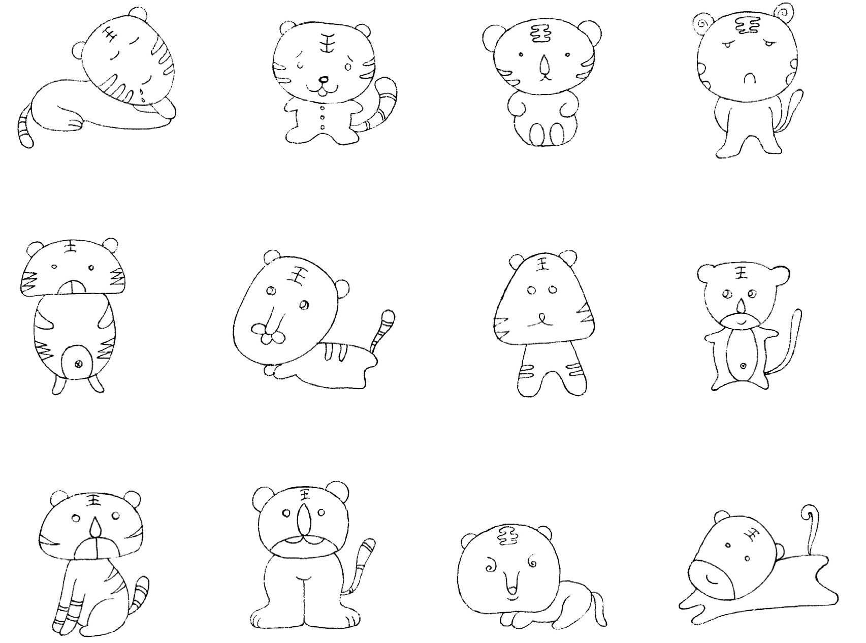 送给父亲的礼物简笔画大全,简笔画入门画画素材100个