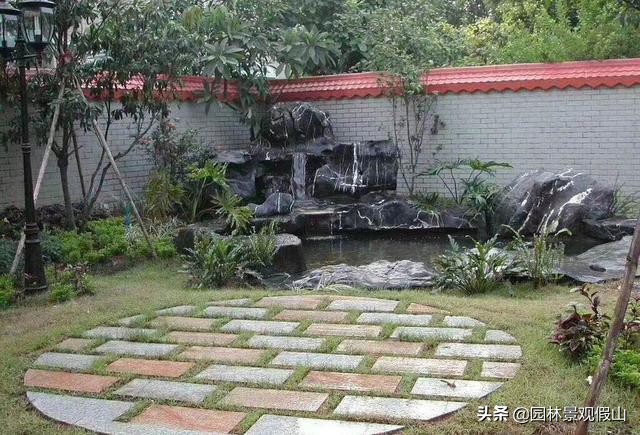 泡沫假山鱼池制作方法,假山流水喷泉鱼池制作