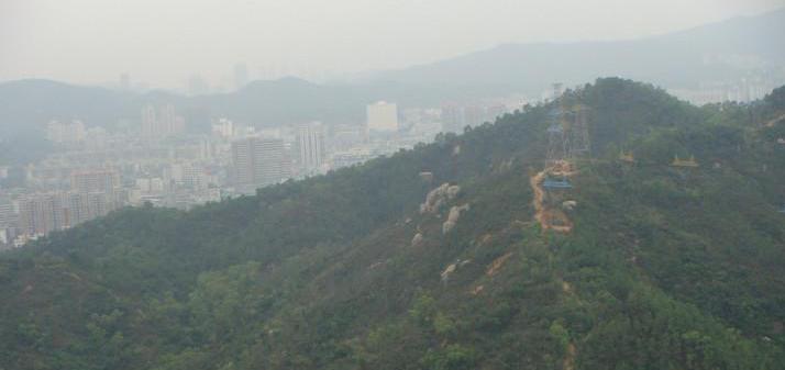 珠海凤凰山登山徒步,深圳凤凰山登山记