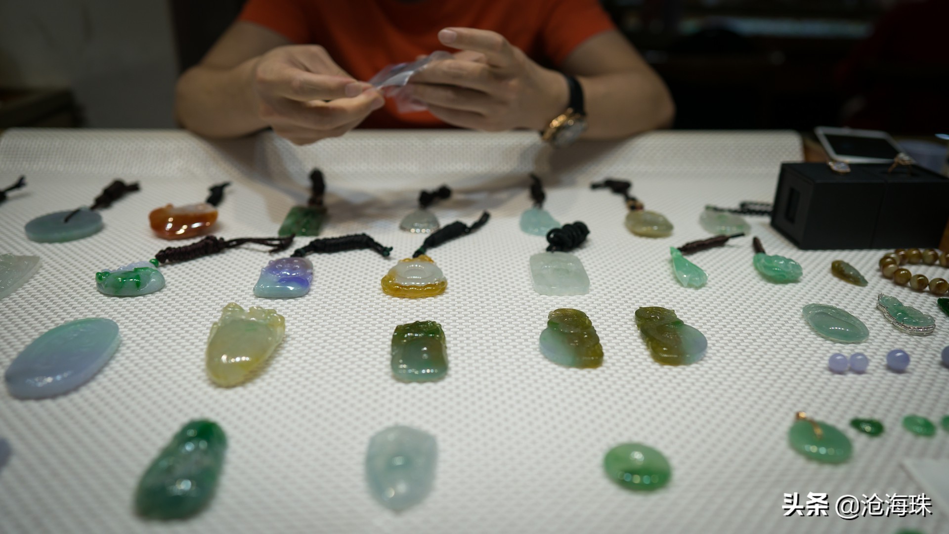 淘玉淘翡翠，带着老爸逛四会「0012期」