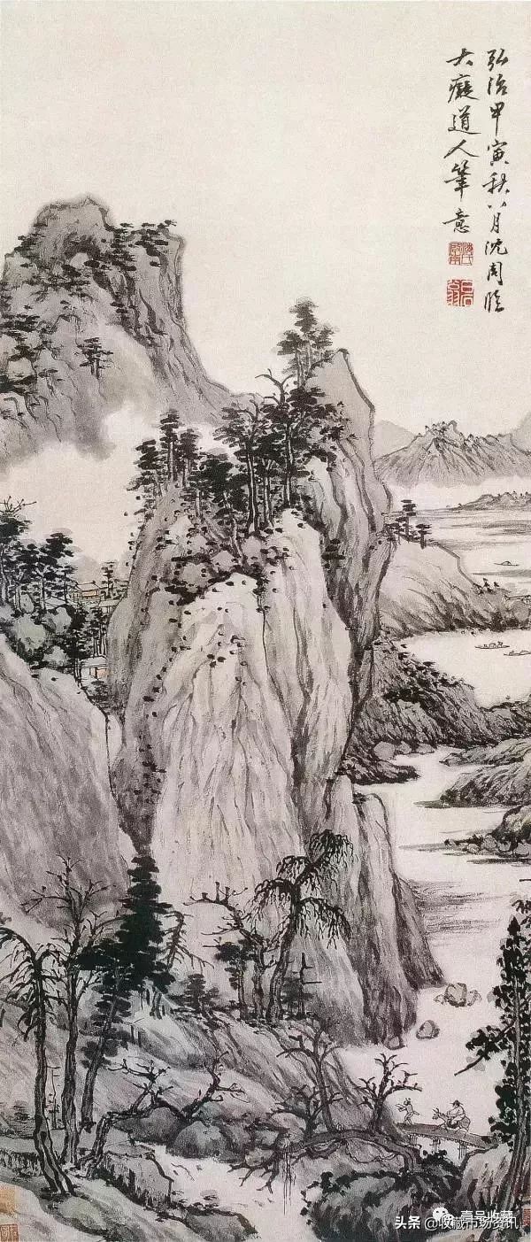 中国百位高寿名人书画展,寿从笔端来意思