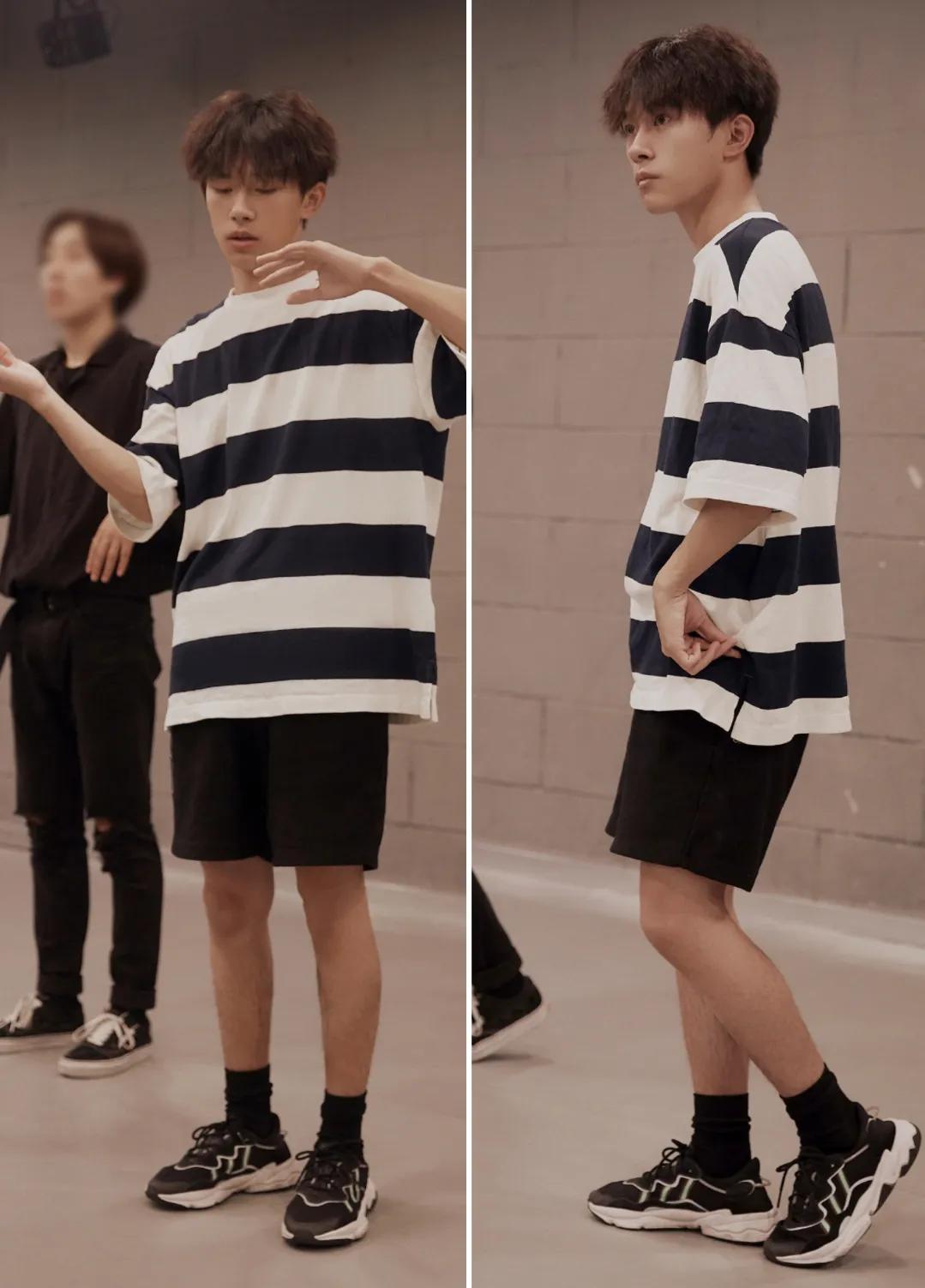 难怪易烊千玺很少用短裤炫腿，当他穿上那一刻，女生看了都自闭