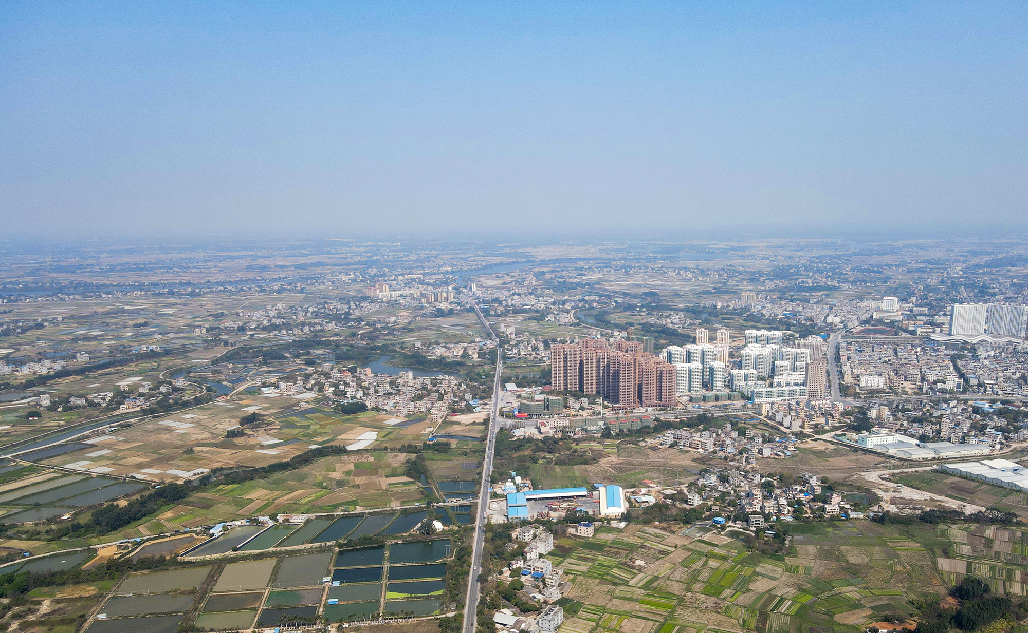 广西合浦县城航拍视频,合浦县最新航拍