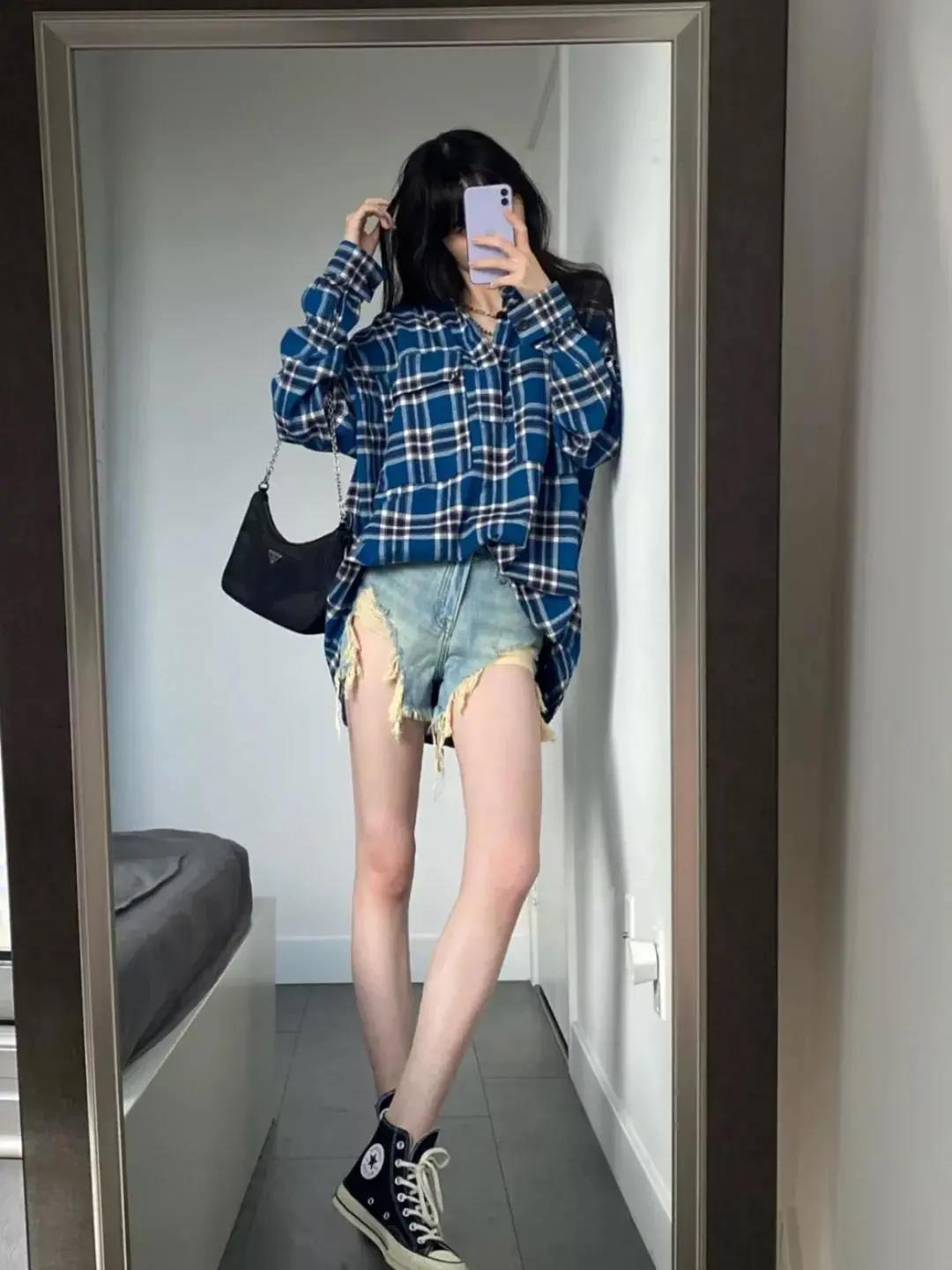 h型春秋甜酷辣妹风穿搭,秋冬纯欲辣妹风穿搭套装