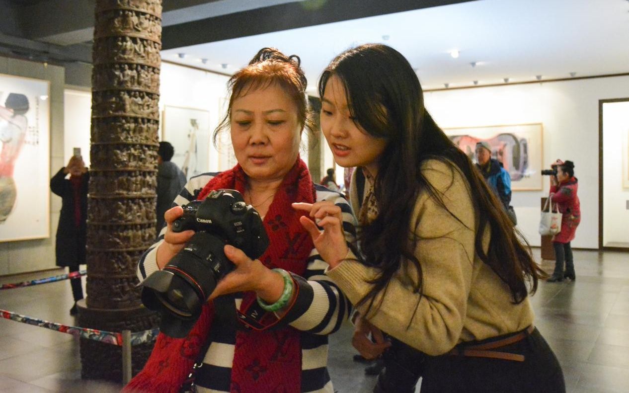 村民错峰来上课通州文化场馆每天免费开放12小时