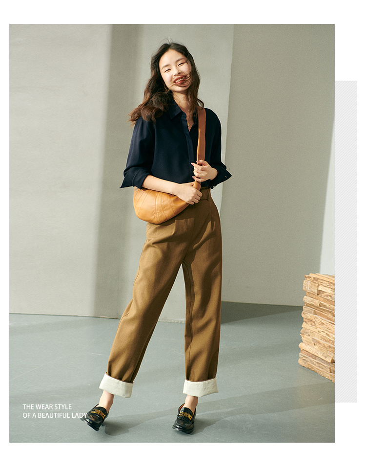 衬衣高级商务,法式高端蝙蝠袖衬衫