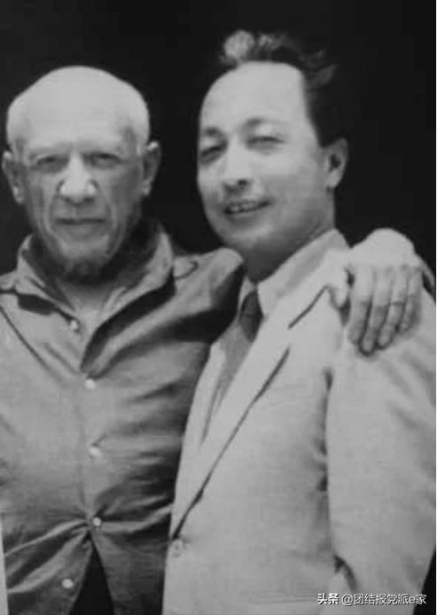 他以抗战漫画投身革命，曾参与国徽设计，还会见过毕加索