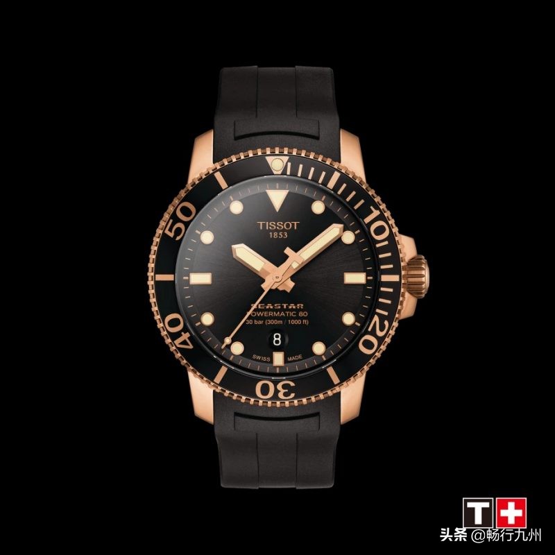 天梭海星潜水1000是自动上弦吗,新款天梭海星2000黑金