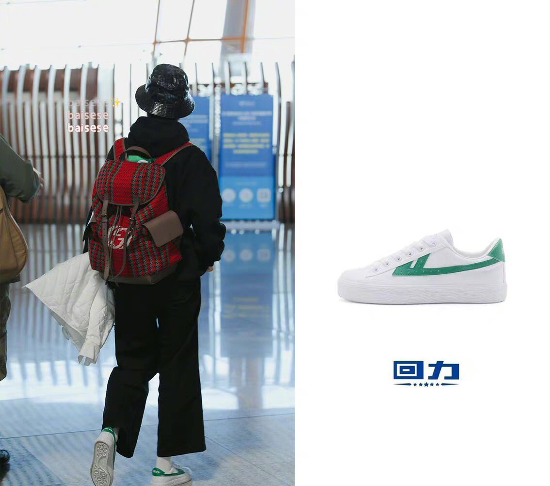 李宇春同款绿色回力,gucci李宇春杨幂